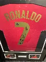 Framed & Signed Cristiano Ronaldo Portugal #7 Match Shirt - 2.webp