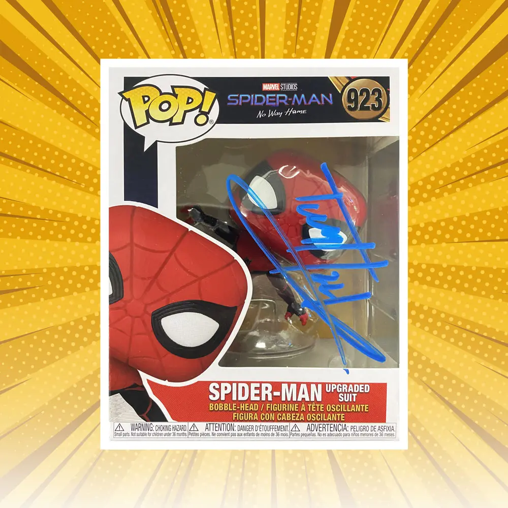 Tom Holland Signed Spider-Man Funko Pop! | Certified Authentic Marvel Collectible