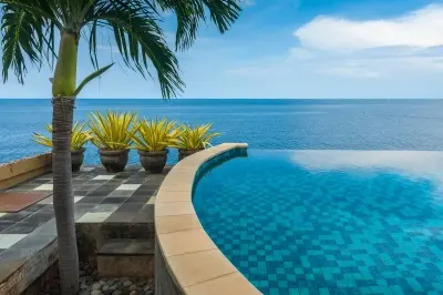 [EXD00127] Couples Paradise Escape to Bali In A Stunning Ocean Front Villa With Private Pool, Tours & Cooking Lesson