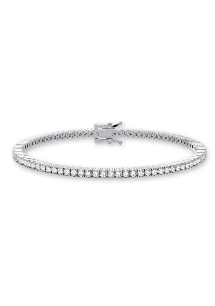 [JWL00102] Lab Grown Diamond Tennis Bracelet 3.00 ctw 